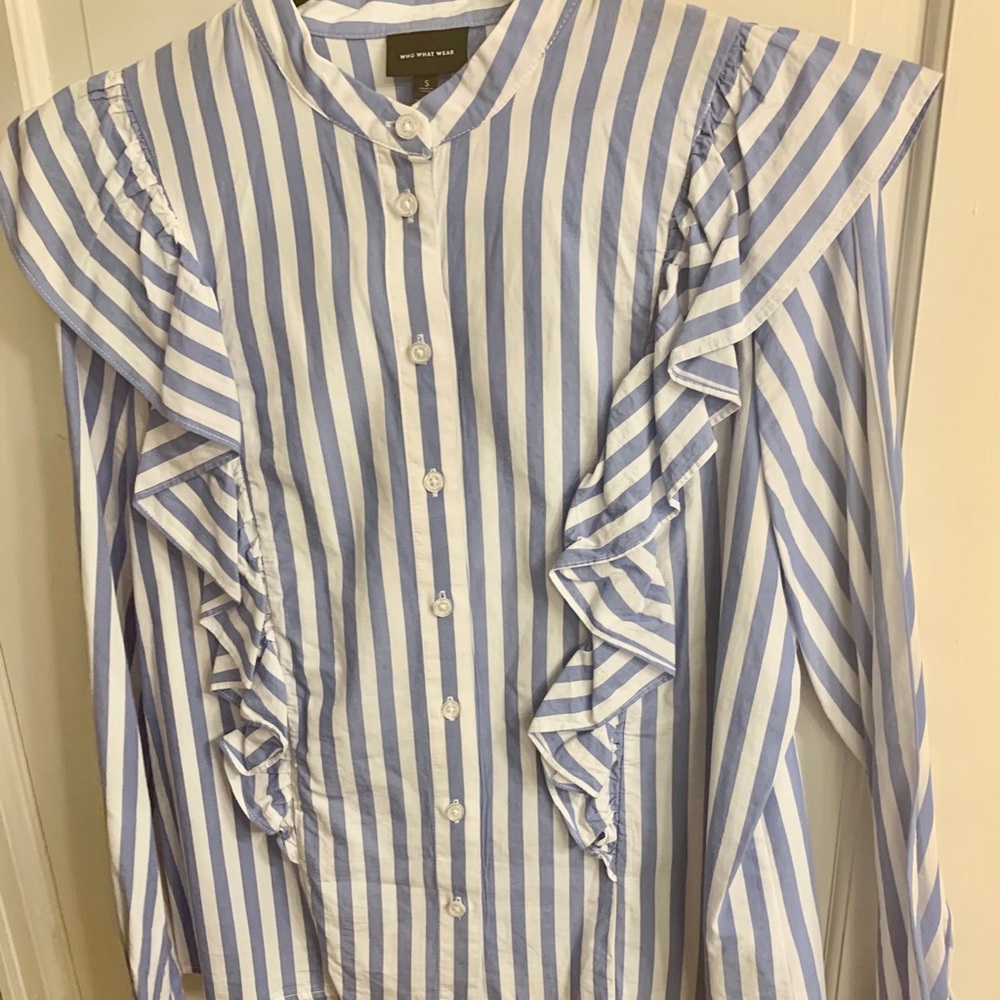 Who What Wear striped top